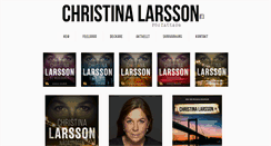 Desktop Screenshot of christinalarsson.nu